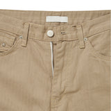 Peak stud back-pocket pants -2C