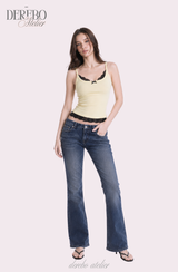 Hot Sagging Lace Sleeveless Top