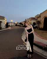 [MADE] Con Cap Sleeveless Long Dress