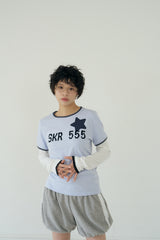 SKR 555 レイヤードトップ (BLUE)