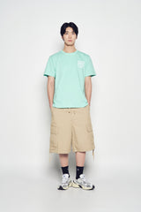 25SS MIX TYPE GRAPHICS SHORT SLEEVE T-SHIRT EMERALD GREEN