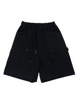 rivet flow bermuda pants (3color)