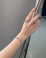 スターポップチェーンブレスレット