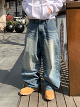 ルックチーフタイガーバルーンデニムパンツ