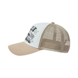 25SS ARTWORK MESH TRUCKER BALL CAP BEIGE