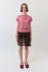 Plumpy Logo T-shirt / Pink