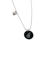 Fire Heart Necklace