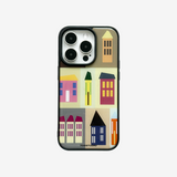 [MADE] House collage case khaki