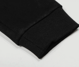 Noir Black Hood Jacket