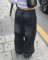 バレルデニムパンツ