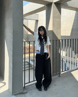 ベルトスウェットパンツ (Unisex)