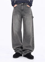 BTB : CURVE PANEL JEANS [DEEP GRAY CORE]