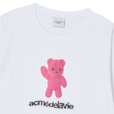 25SS エイリアンベアショートスリーブTシャツ ホワイト