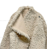 Hazel Fluffy Unbalanced Crop Mustang