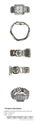 Antique Square Simbol Watch