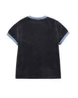 26SS WOMAN CLASSIC LOGO EMBROIDERY RINGER SHORT SLEEVE T-SHIRT