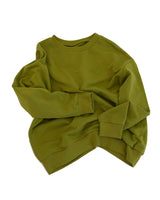 Box pleats logo mtm / green