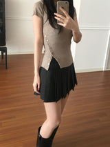 button T-shirt (4 colors)