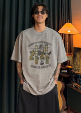 アパチカモヘビーピグメントショートスリーブTシャツ 4カラー