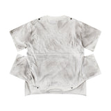 "CHAOS GIRL" ホワイトワックスTシャツ