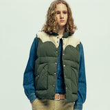 70s wyoパッドスキーベスト olive khaki