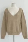 MOHAIR V-NECK OVERSIZED KNIT (9COLORS!)