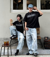 KMC “GIVE AWAY” シャドーボクシーフィットTシャツ
