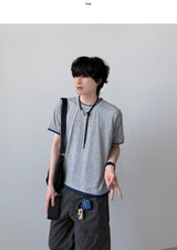 Pastel Layered Short Sleeve T-shirt