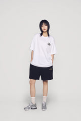 24FW ハンドスケッチ ベア 半袖Tシャツ ホワイト