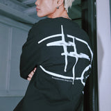 ビッグシャイニングロゴロングスリーブTシャツ
