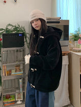 Beamcats Duffle Corduroy Brushed Hood Jacket