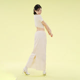 レインストライプスカート(cream)