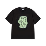 25FW AC ベアネオン半袖Tシャツ ブラック