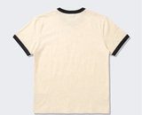 エッセンシャルスタンダード半袖リンガーTシャツ アンダースタークリーム