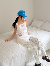 needlepoint apron dress 