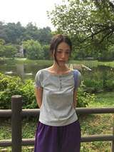 バブル フリル Tシャツ (3color)