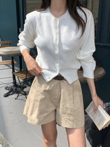 [MADE] Dears Cotton Pintuck Shorts