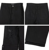 Fed Damage Layered Cotton Pants