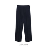 Daily banding wide slacks (4 colors)