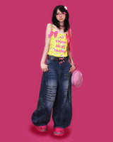 psycho ribbon sleeveless