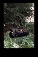 “Milano” Oiled Leather Biker Bag