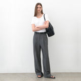 (PT-5633)ESSENTIAL TUCK PANTS