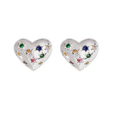 Multi Heart Earrings