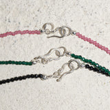 GLITTER NECKLACE BLACK