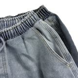  retro denim cargo pants