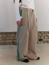 DOUBLE STRAP PANTS / BEIGE