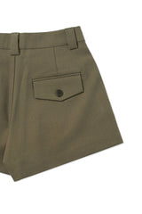 Herringbone shorts_beige