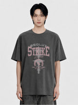 strike zone pigment-dyed short-sleeve t-shirt (3color)