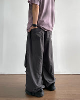 Ded Pintuck Nylon Pants