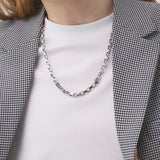 a square chain of men's necklaces_CLEF SQUARE CHAIN NEC